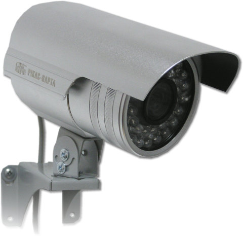 DN-734: Цветная видеокамера для уличного видеонаблюдения с вариообъективом и широкоугольной ИК подсветкой