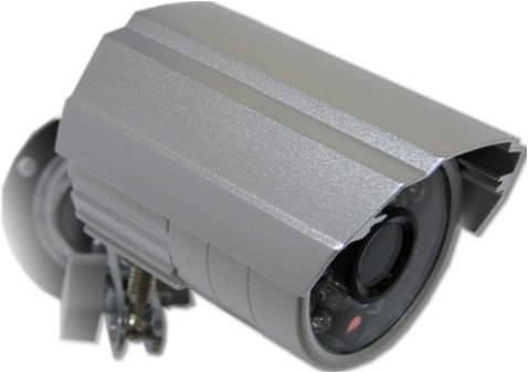 DN-621: Цветная уличная видеокамера 540 ТВЛ, "день-ночь" с ИК подсветкой