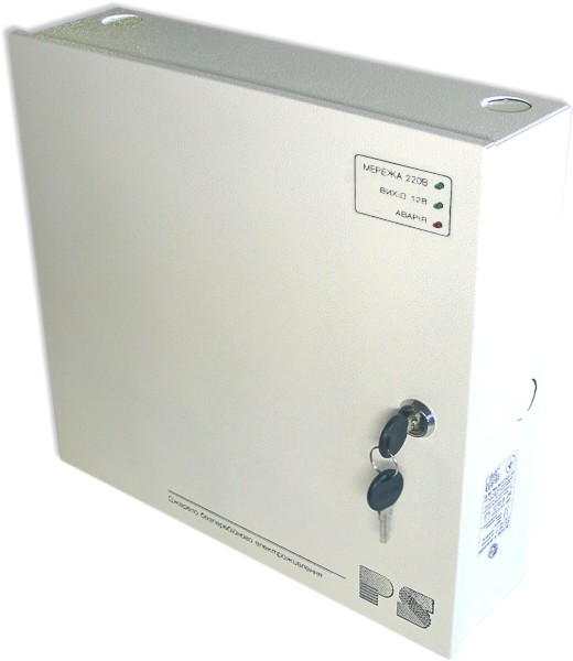PPS-1220-09 - Блок бесперебойного питания (12 В - 2 А) для контроллера доступа, с диагностикой